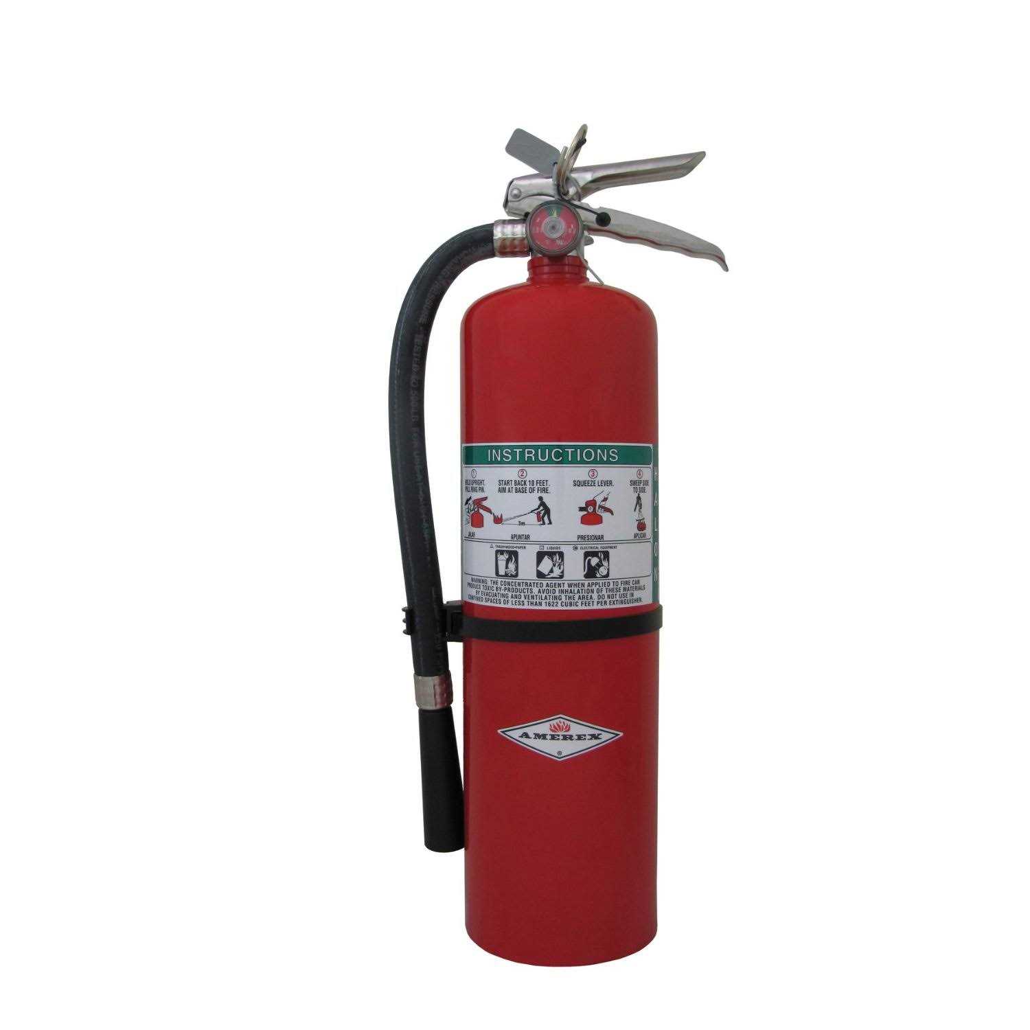 Amerex B456 ABC Dry Chemical Fire Extinguisher with Aluminum Valve