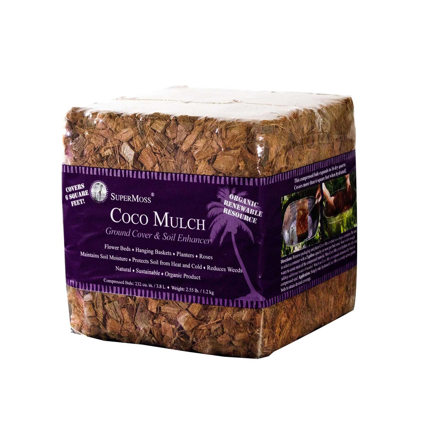 SuperMoss Coco Mulch Natural