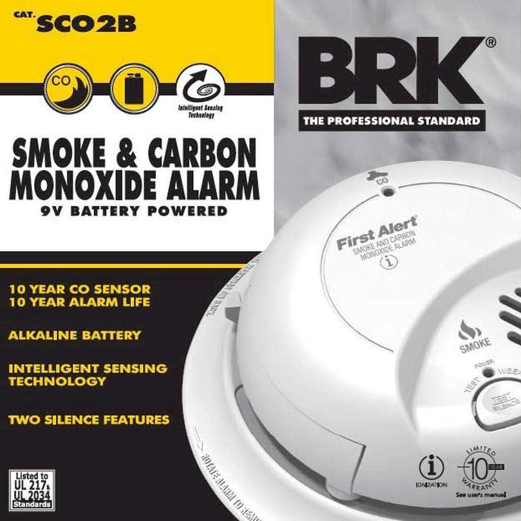 BRK First Alert – SCO2B Battery Powered Smoke & Carbon Monoxide Alarm, 1