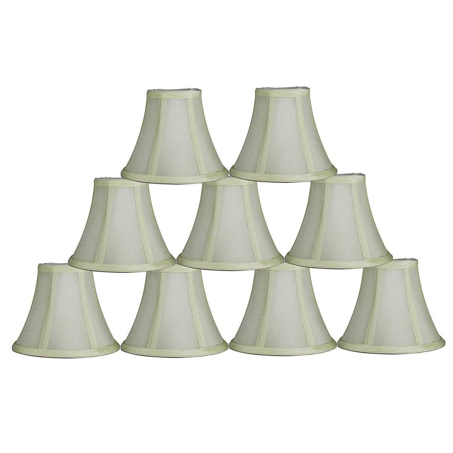 Urbanest Silk Bell Chandelier Lamp Shade