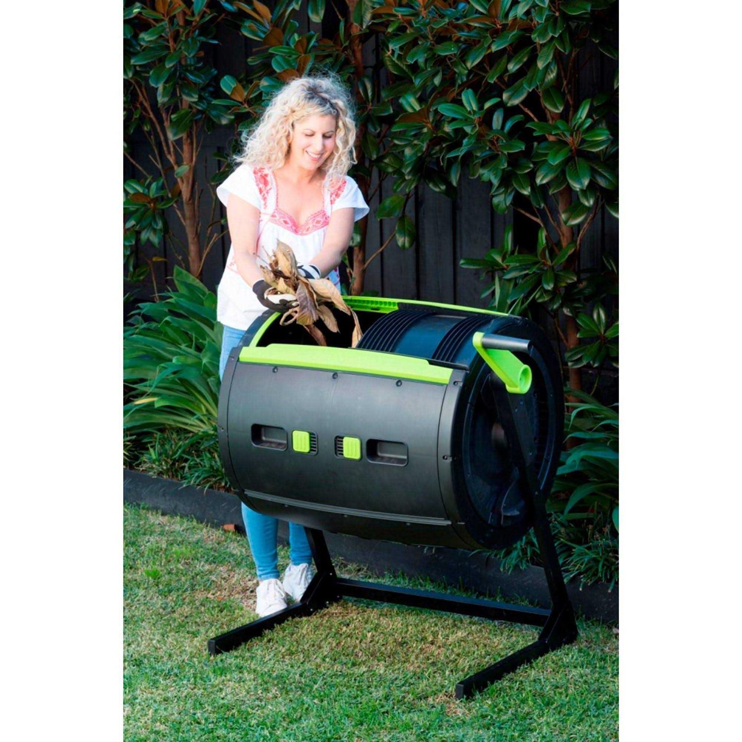 Compost Tumbler Maze Two Stage 65 Gallons