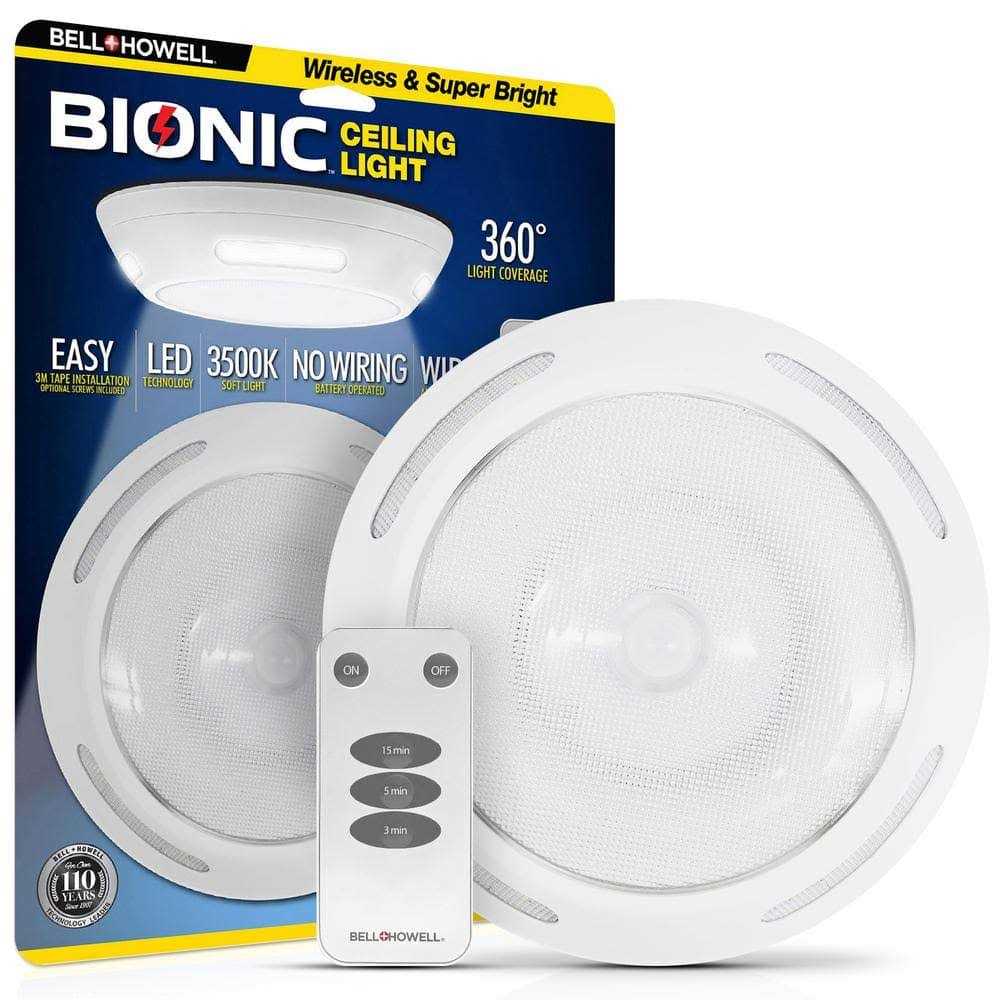 Bell+Howell Wireless Ceiling Light