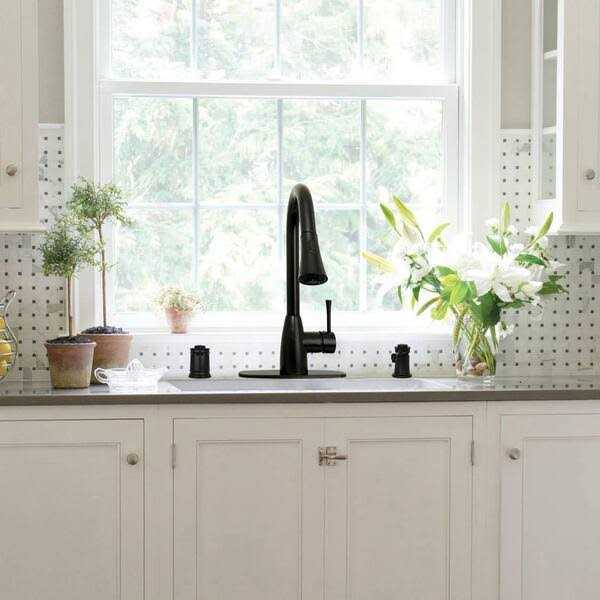 Akicon Built in Soap Dispenser Refill from Top with 17 oz Bottle AK81018-MB