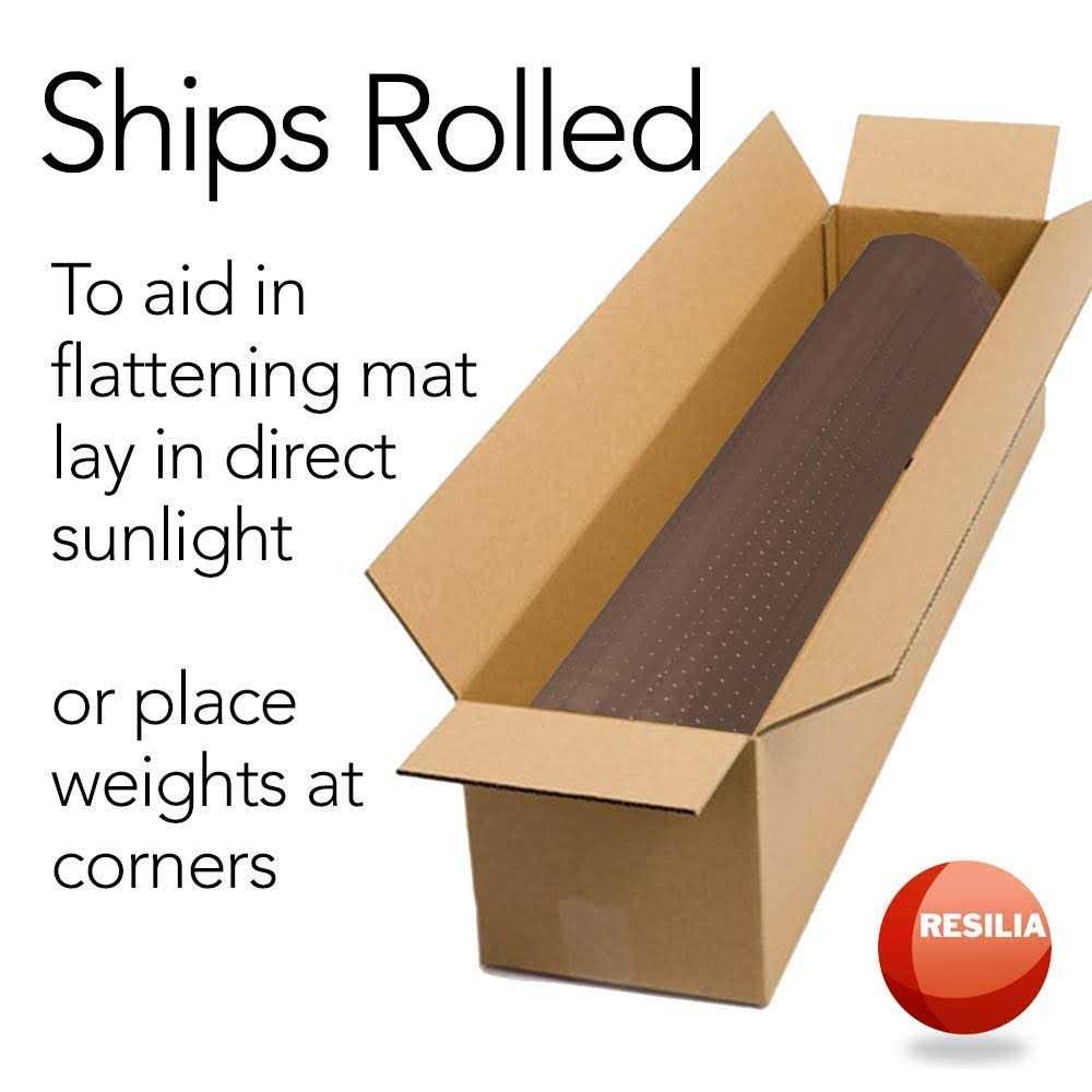 Resilia Office Desk Chair Mat for Carpet