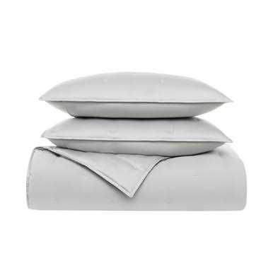 Badgley Mischka Home Tufted Matte Satin Quilt Set