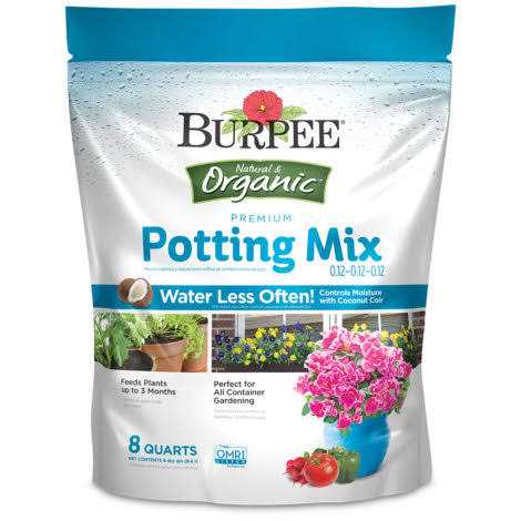 Burpee Natural & Organic 8 qt. Potting Mix