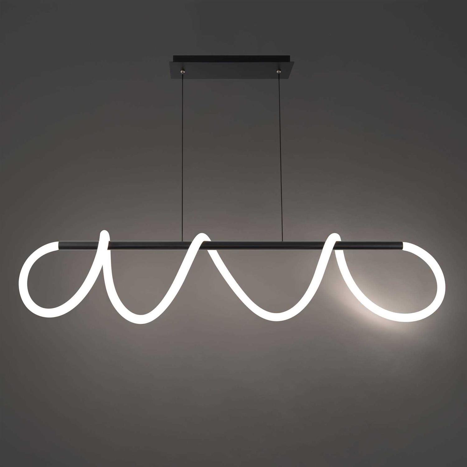 WAC Lighting Tightrope LED Pendant Light PD-35246-BK