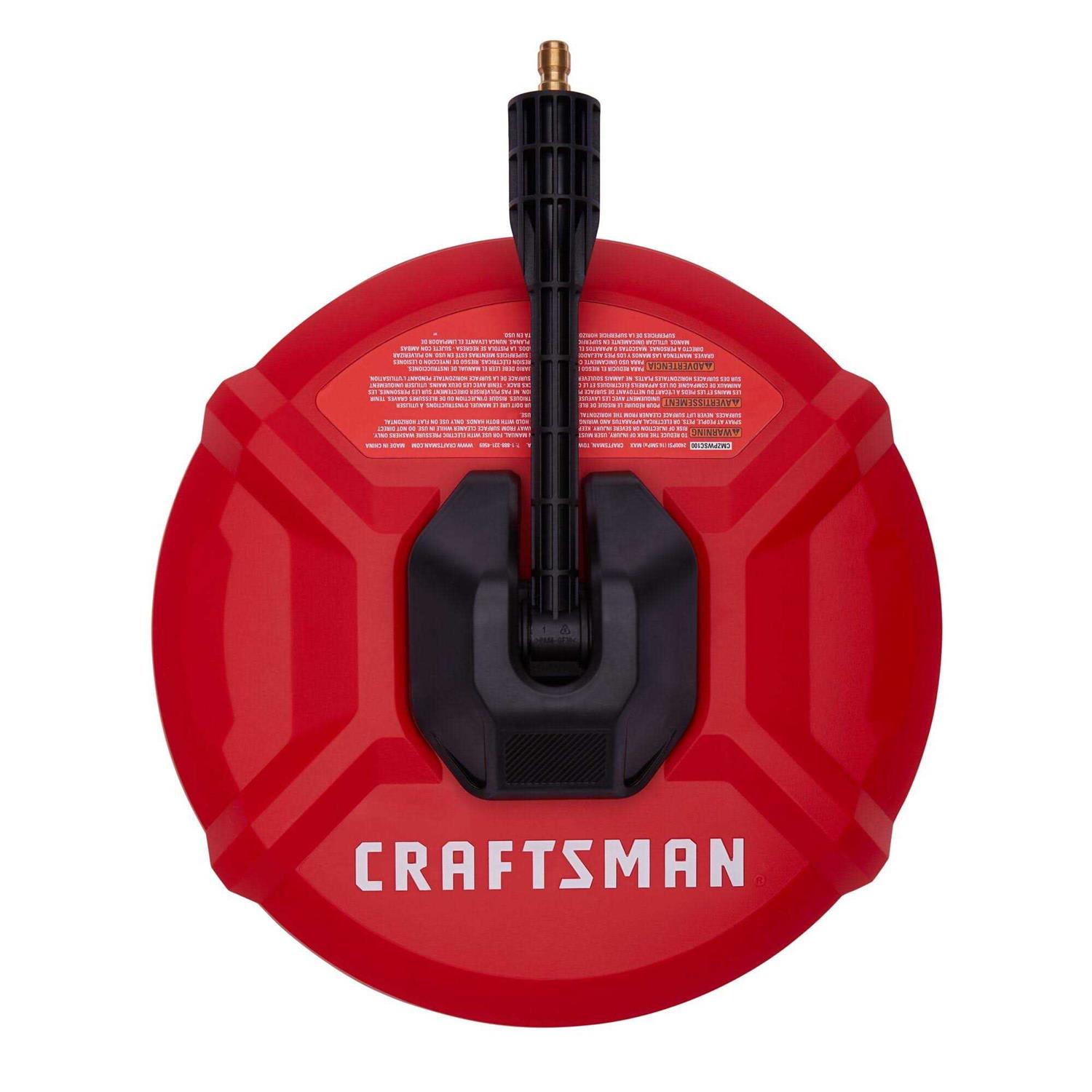 Craftsman 12-in 2400 PSI Rotating Surface Cleaner for Electric Pressure Washers