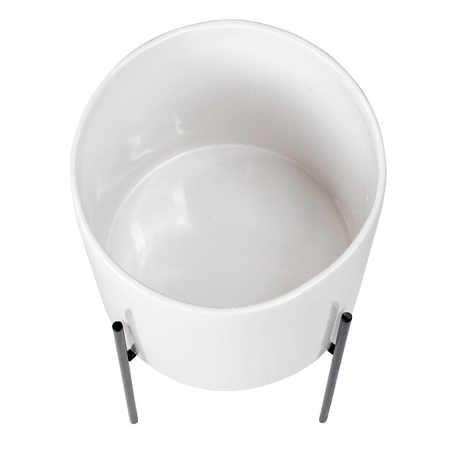 Aspire Lonnie Mid Century Ceramic Planter