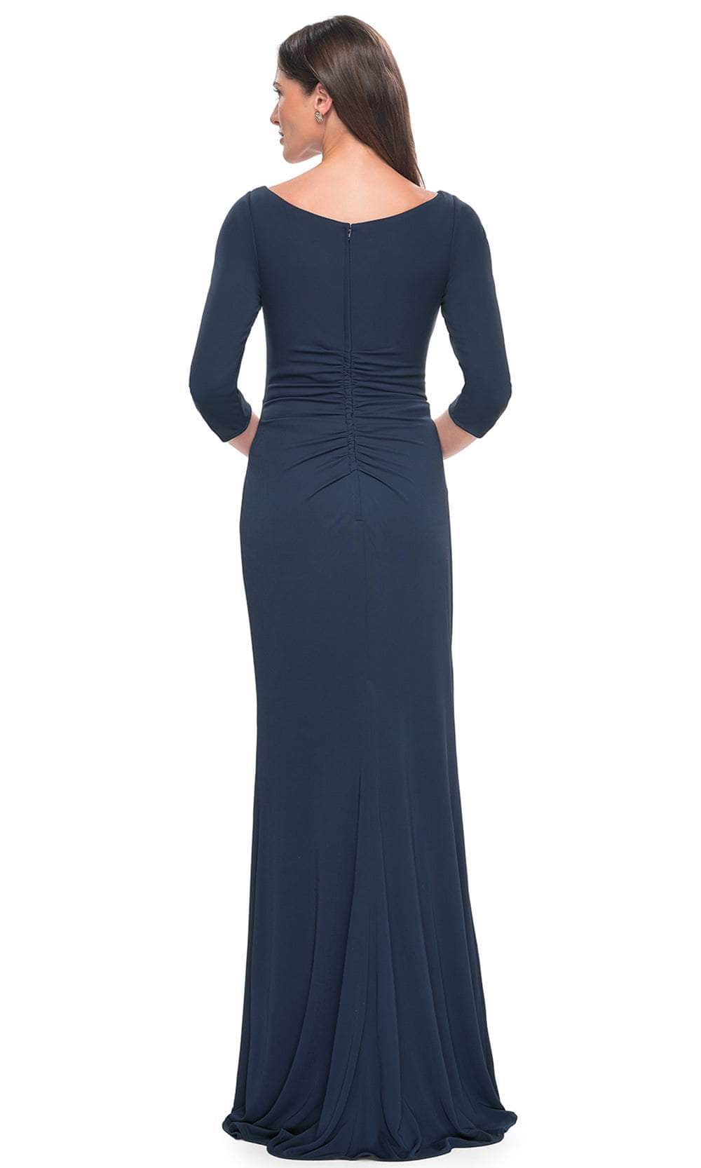Bateau Sheath Formal Dress