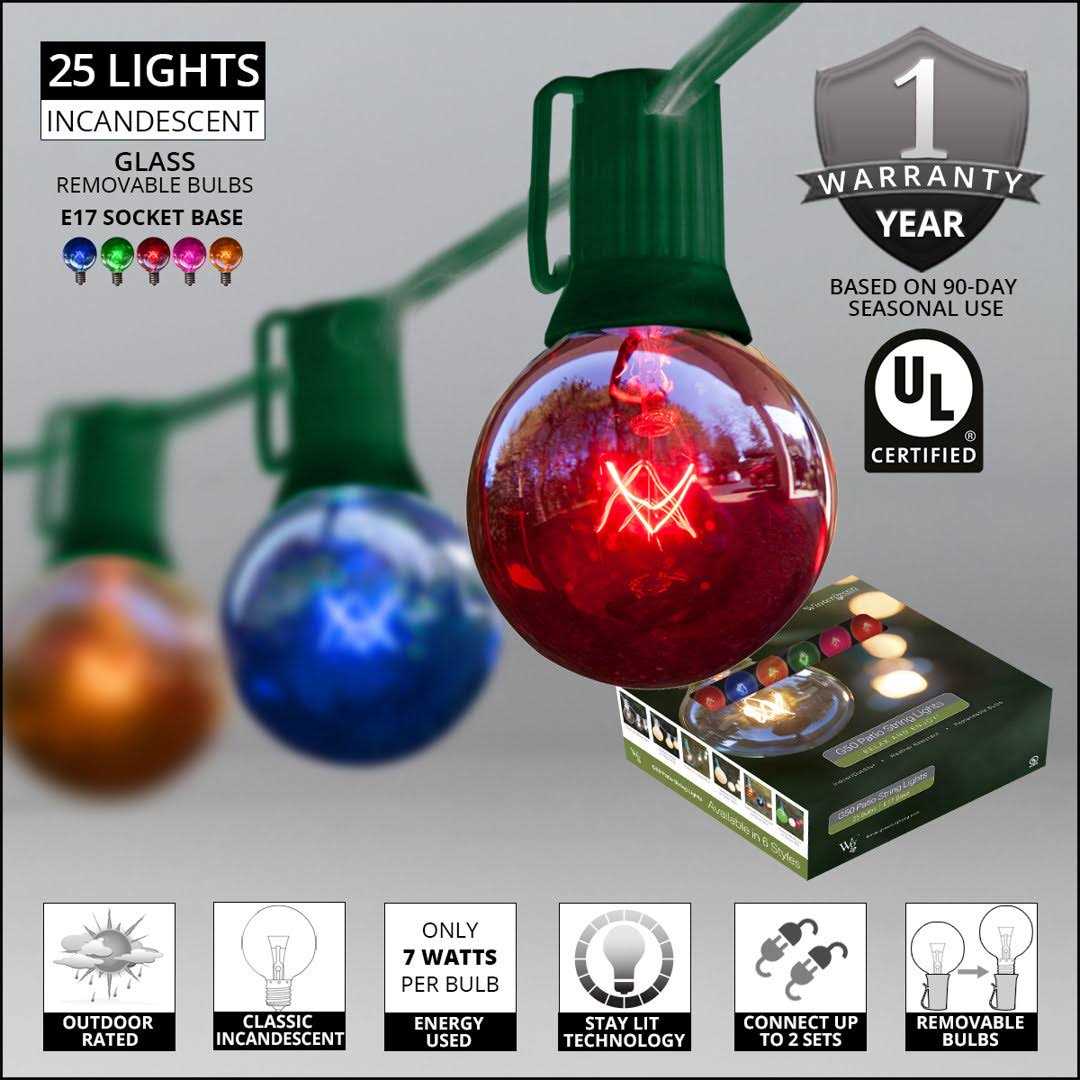 Wintergreen Lighting Commercial String Lights