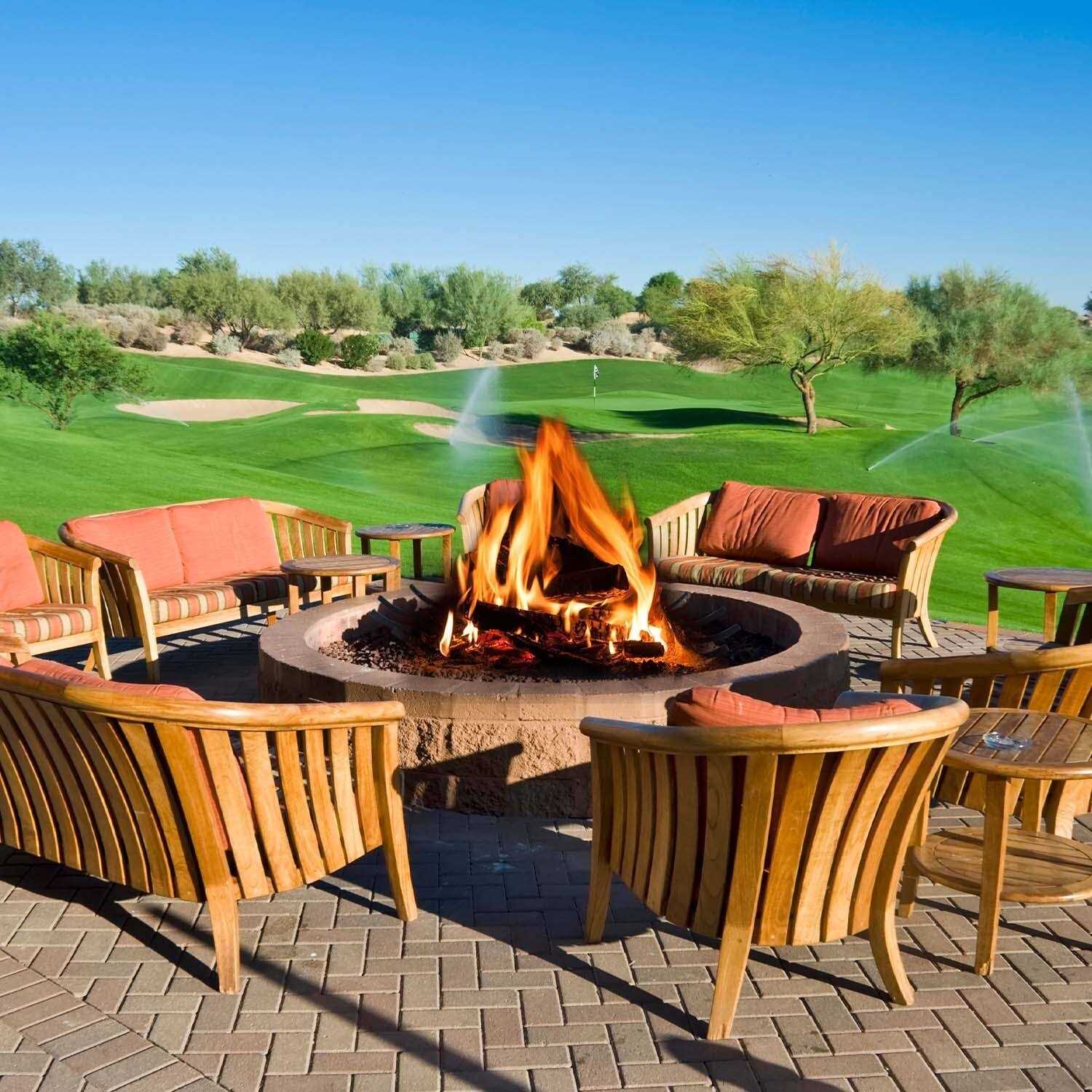 Aoodor Outdoor Fire Pit Grate Log Round Kindling Tools Round Tongs