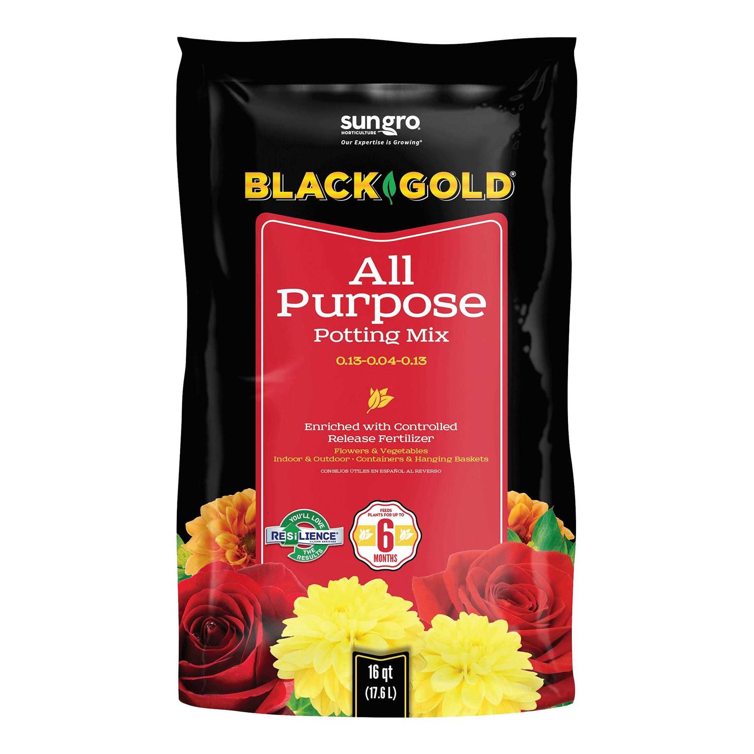 Black Gold All Purpose Potting Soil