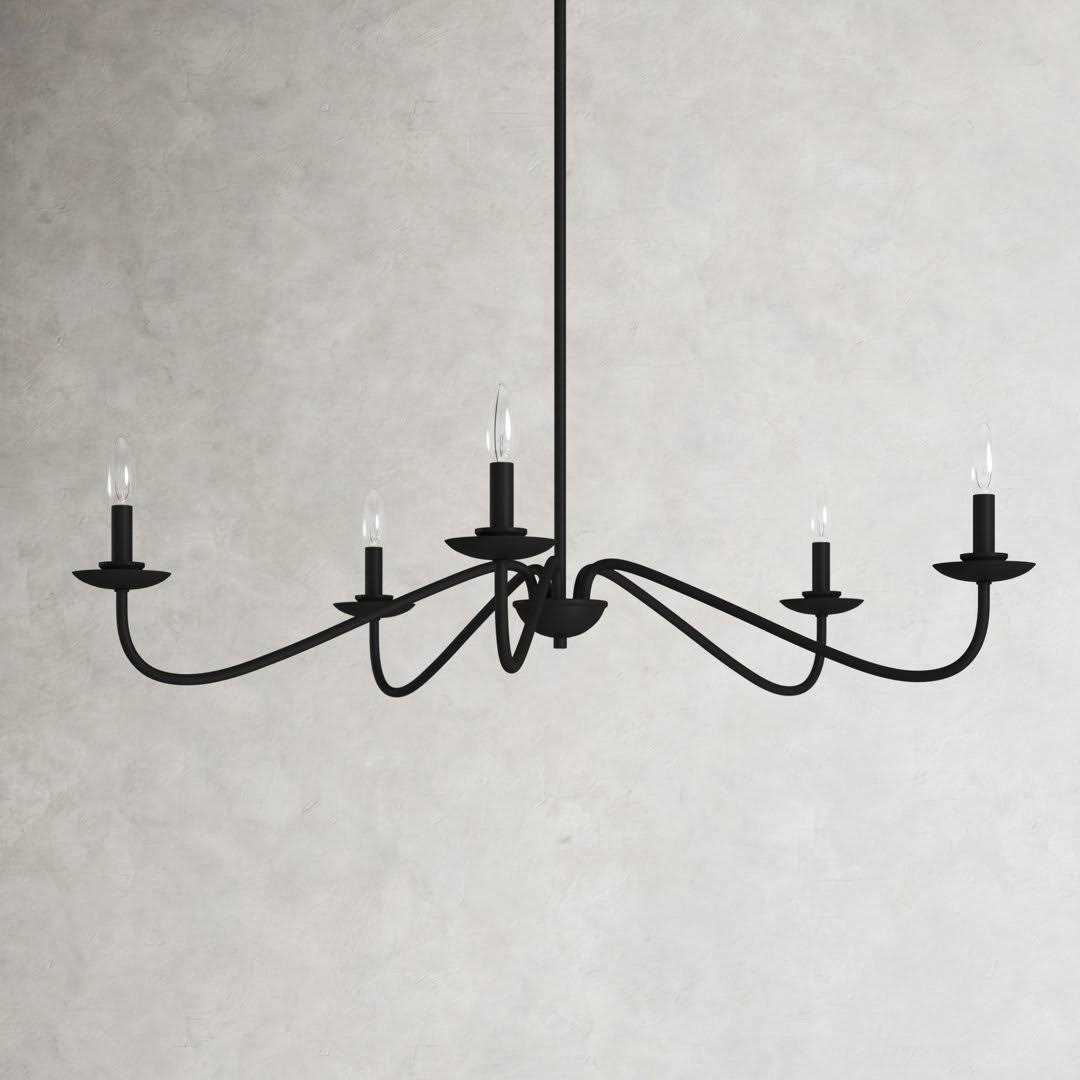 Birch Lane™ Abigeal 5 Light Candle Style Classic Chandelier Finish
