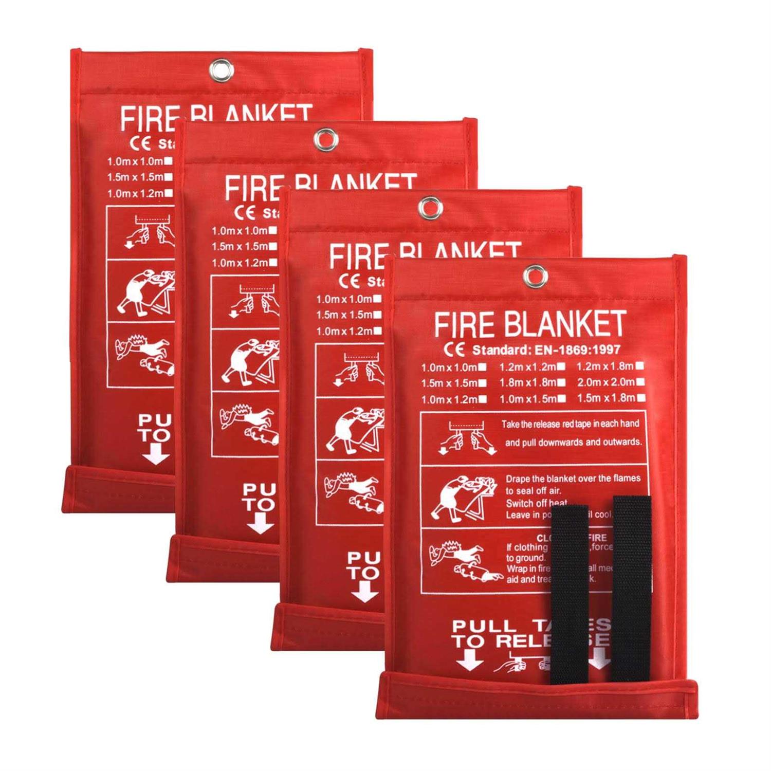 Fire Blanket Fire Guardian Blanket and Fire Blanket Fire Suppression Blankets for Kitchen