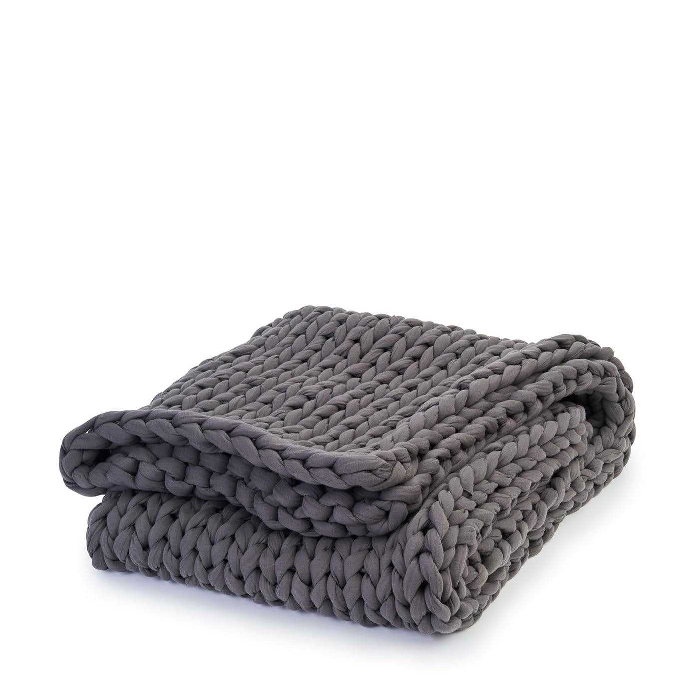 Bearaby Organic Cotton Weighted Knit Blanket