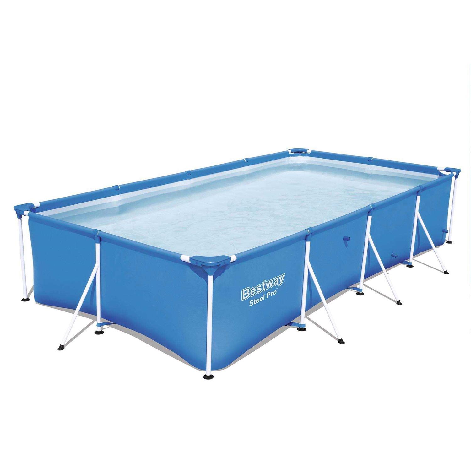Bestway Steel Pro Rectangular Frame Above Ground Swimming Pool