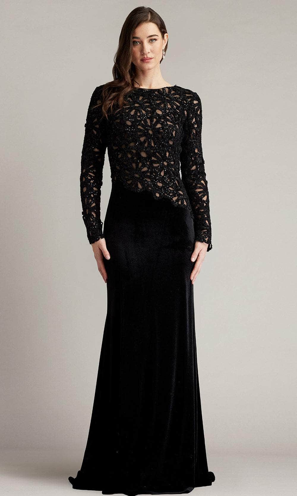 Embroidered Detailed Evening Gown