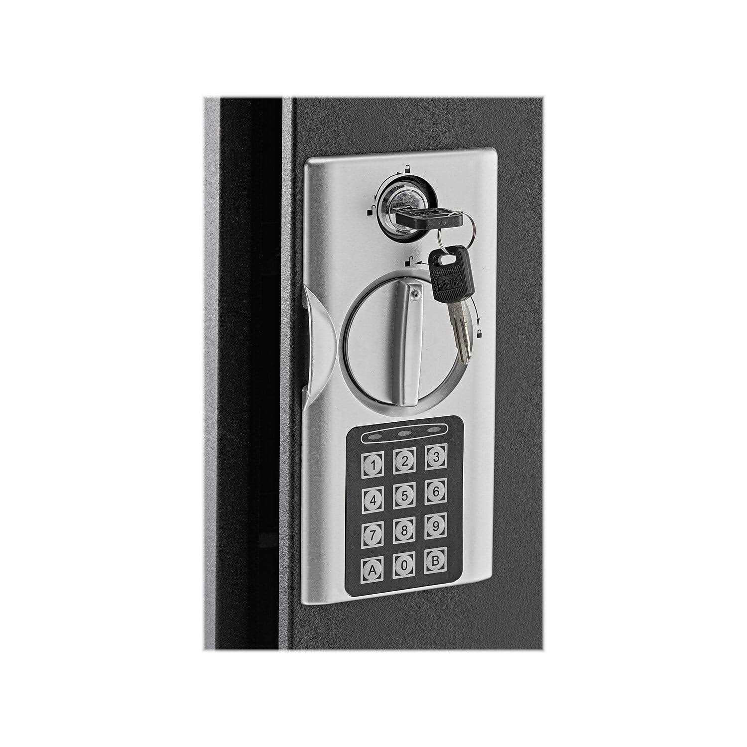 AdirOffice 60-Key Steel Heavy-Duty Digital Lock Key Cabinet