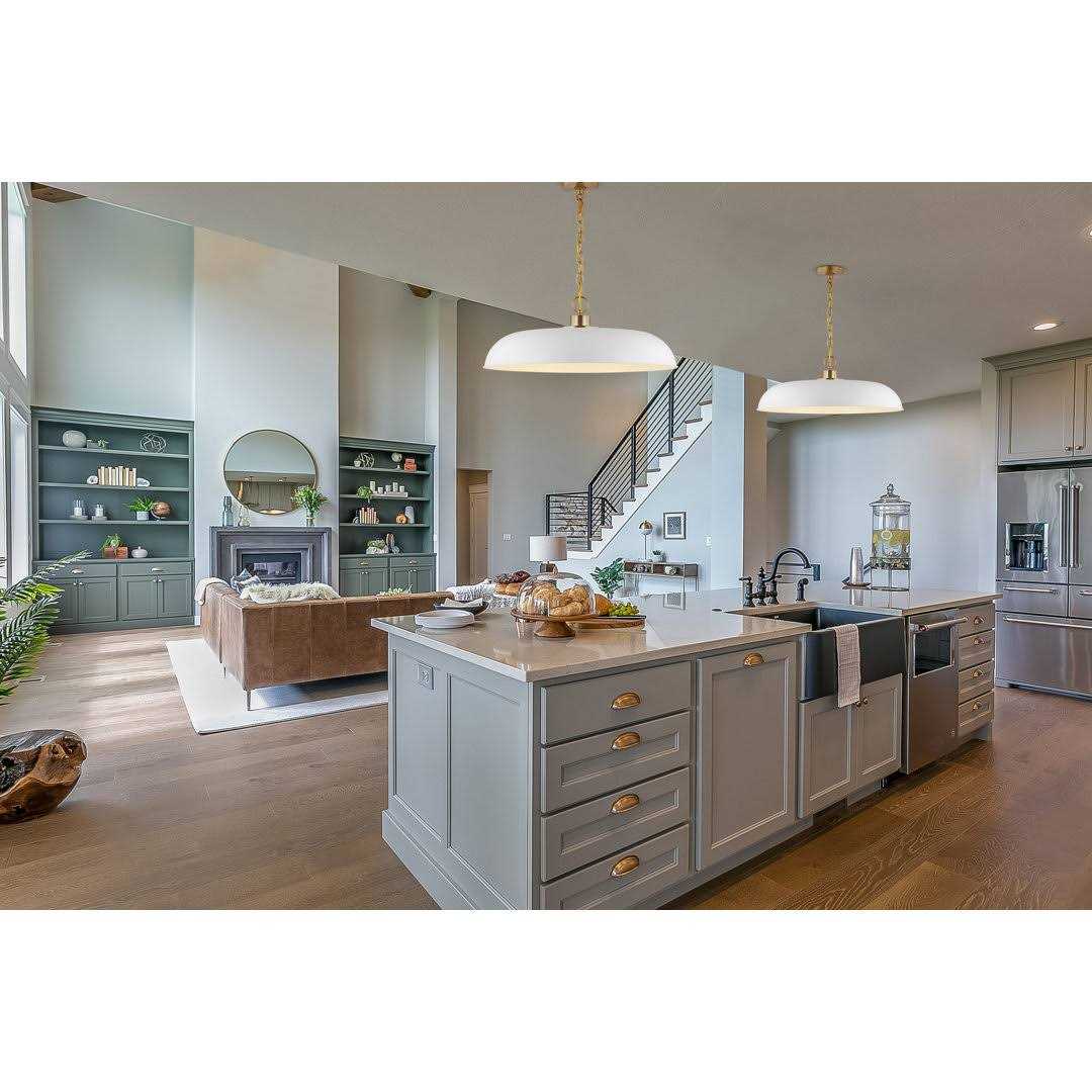 Birch Lane™ Eddy 1 Light Single Dome Pendant Size 8 H x D