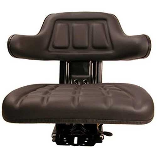 Black Universal Tractor Seat WITH SUSPENSION