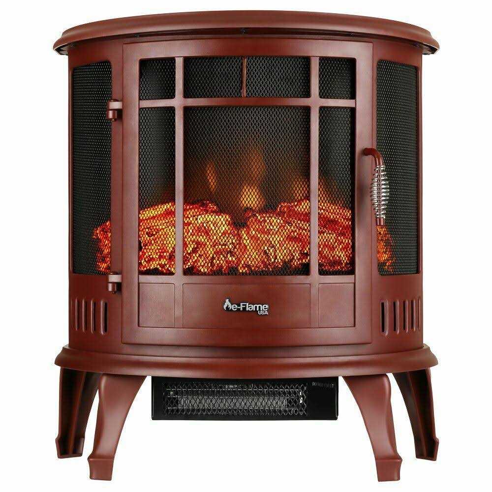 e-Flame USA Regal Free Standing Electric Fireplace Stove
