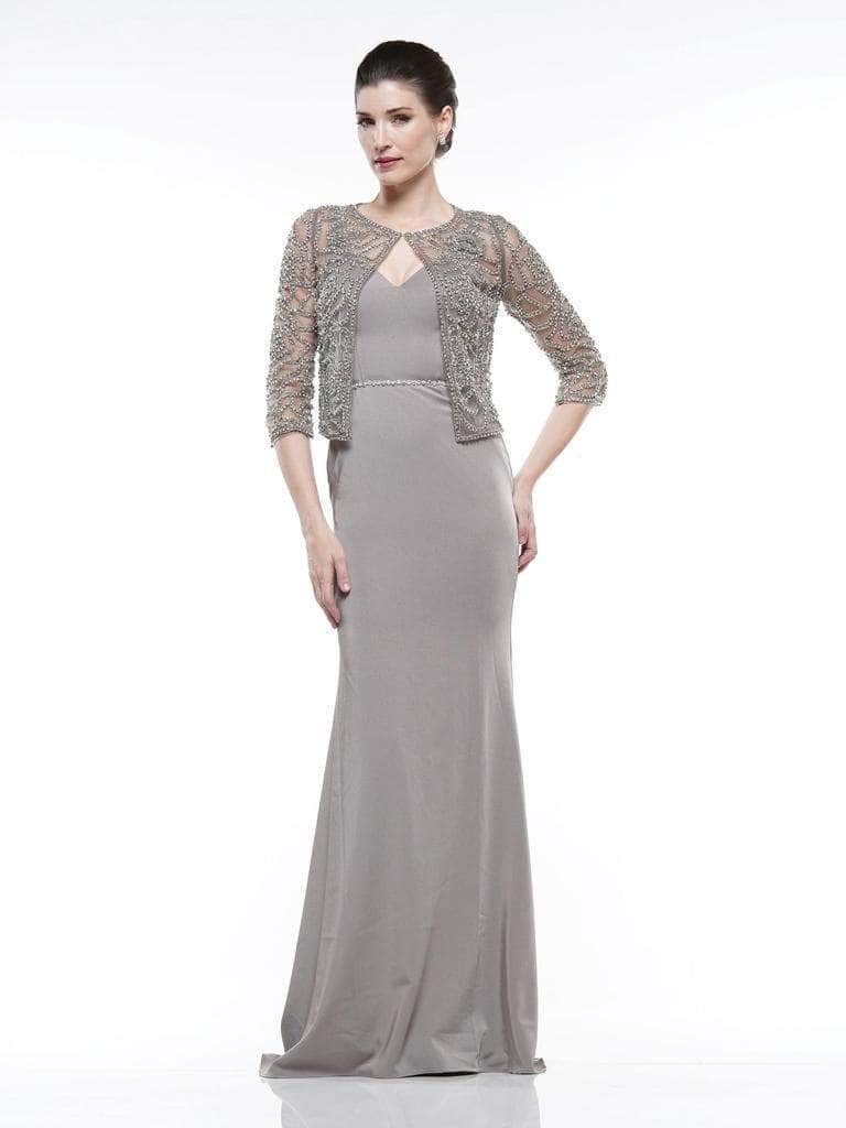 Deep V-Neck Trumpet Formal Gown MV1001