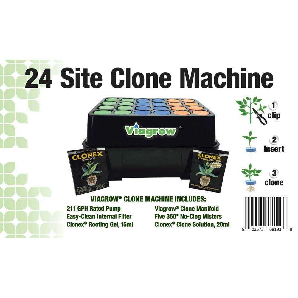 Viagrow 24 Site Aeroponic Clone Machine