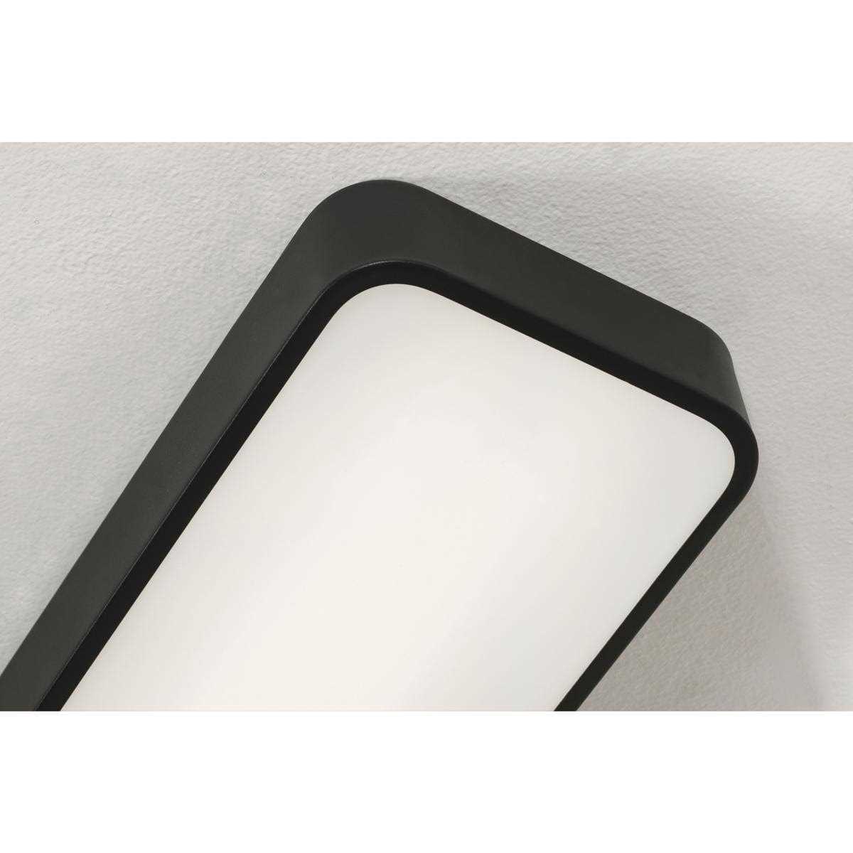 AFX Lighting Bailey 2 Light 46 LED Flush Mount Black BAYL4608LAJUDBK