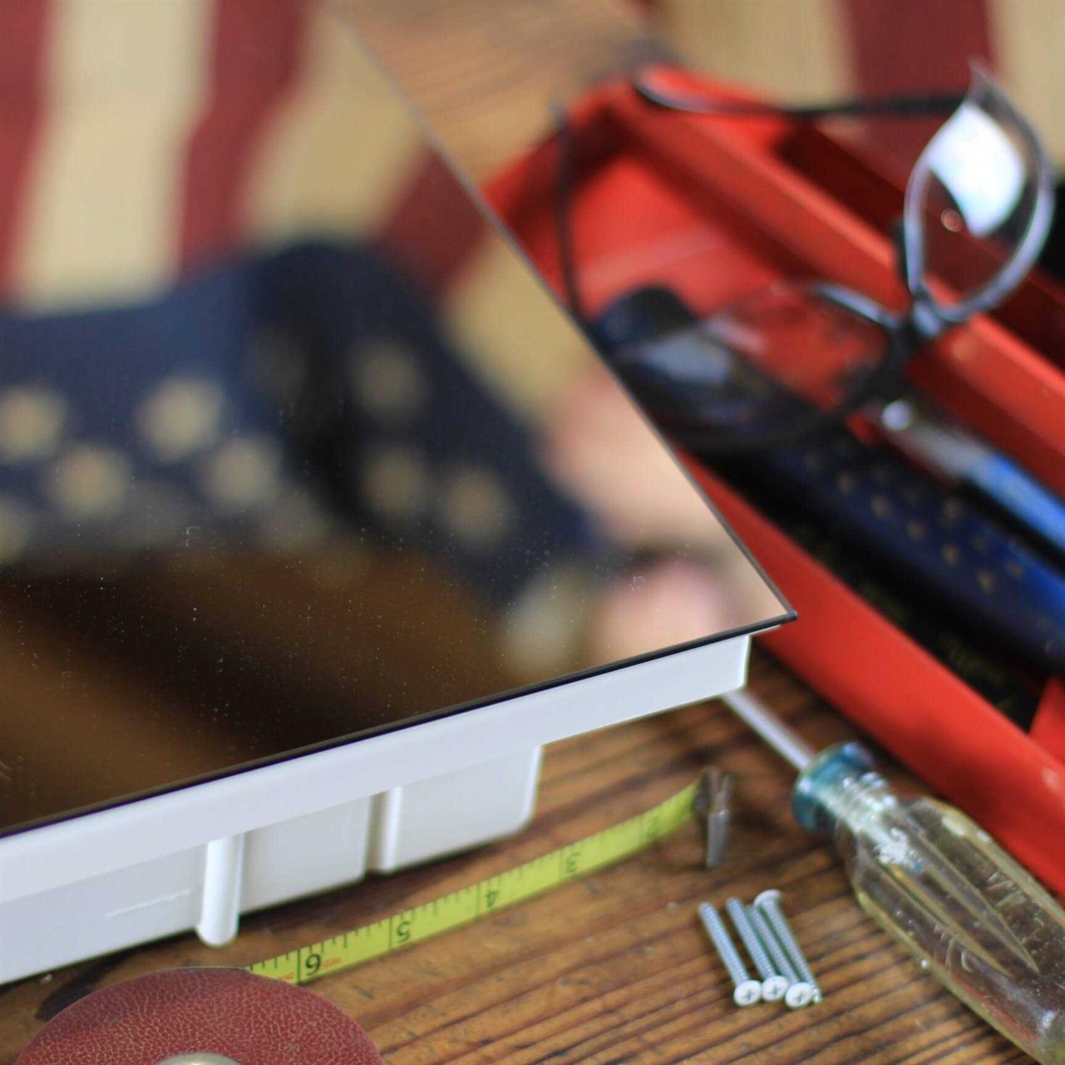 Zaca 21-2-36 Media 36 inch Polished Edge Medicine Cabinet