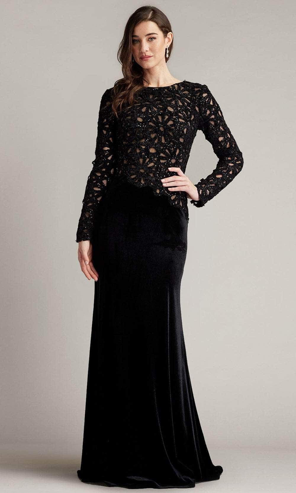 Embroidered Detailed Evening Gown