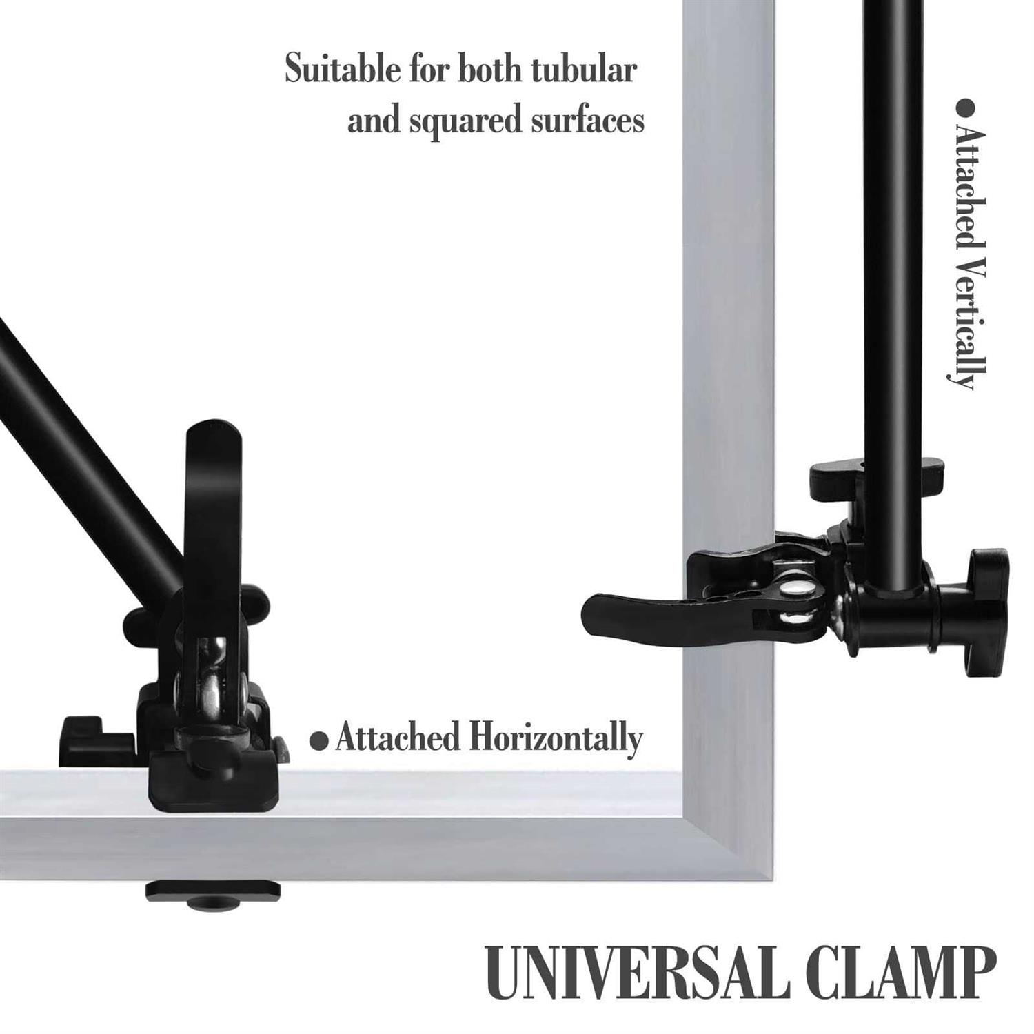 HOBVO UPF 50+ Golf Umbrella with Adjustable Universal Clamp Portable Umbrellas for Rain