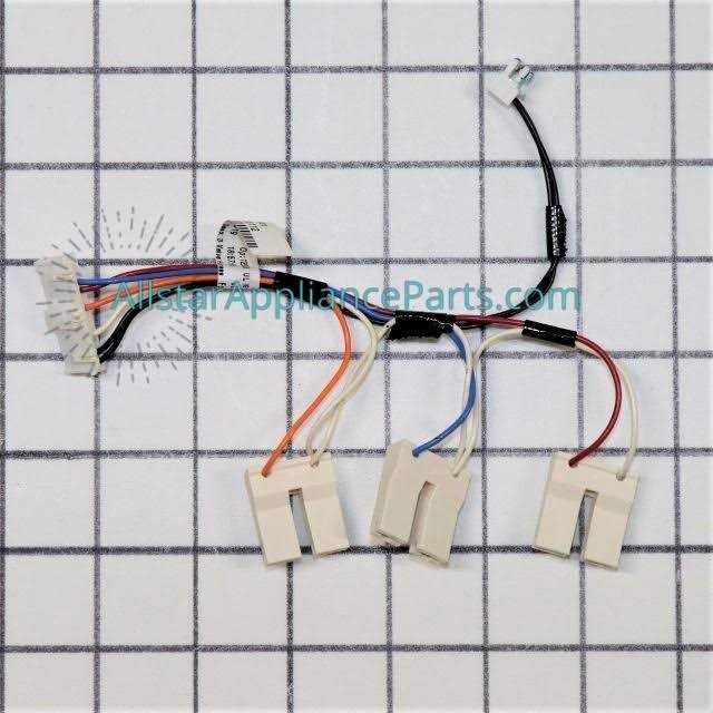 Whirlpool Washing Machine Valve Wire Harness W11458657
