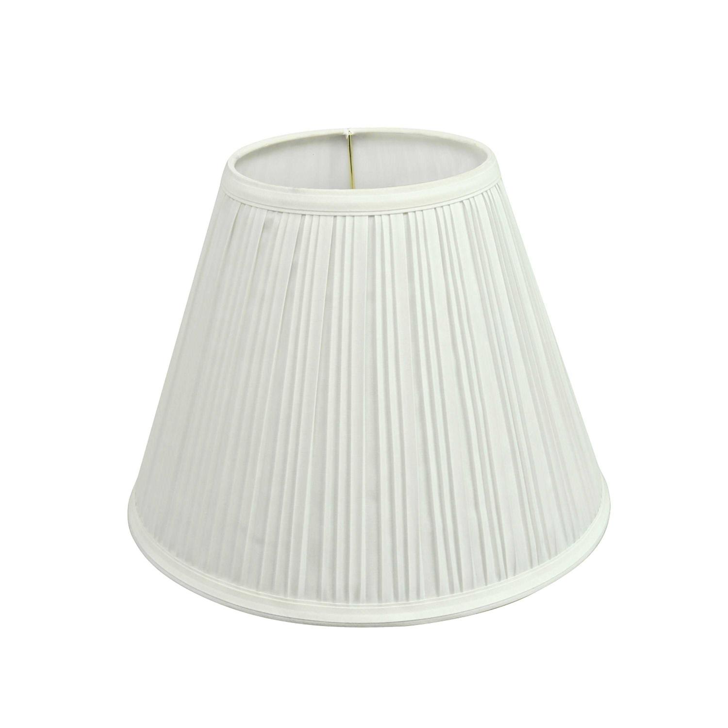 Aspen Creative Transitional Pleated Empire Shape UNO Construction Lamp Shade