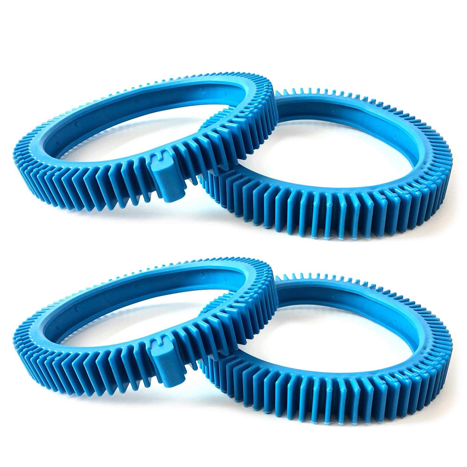 Ar-PRO Front Tire And Rear Tire Combo Kit Compatible with Poolcleaner Poolvergnuegen Front Tire Kit with Super Hump 896584000-143 And Rear