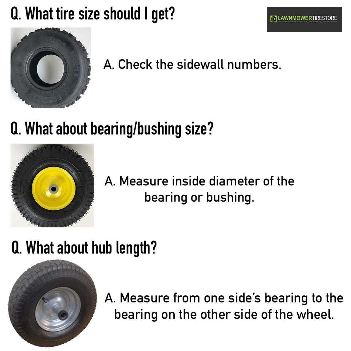 20×8.00-8 Lawn Mower Wheels Turf Tech Tread