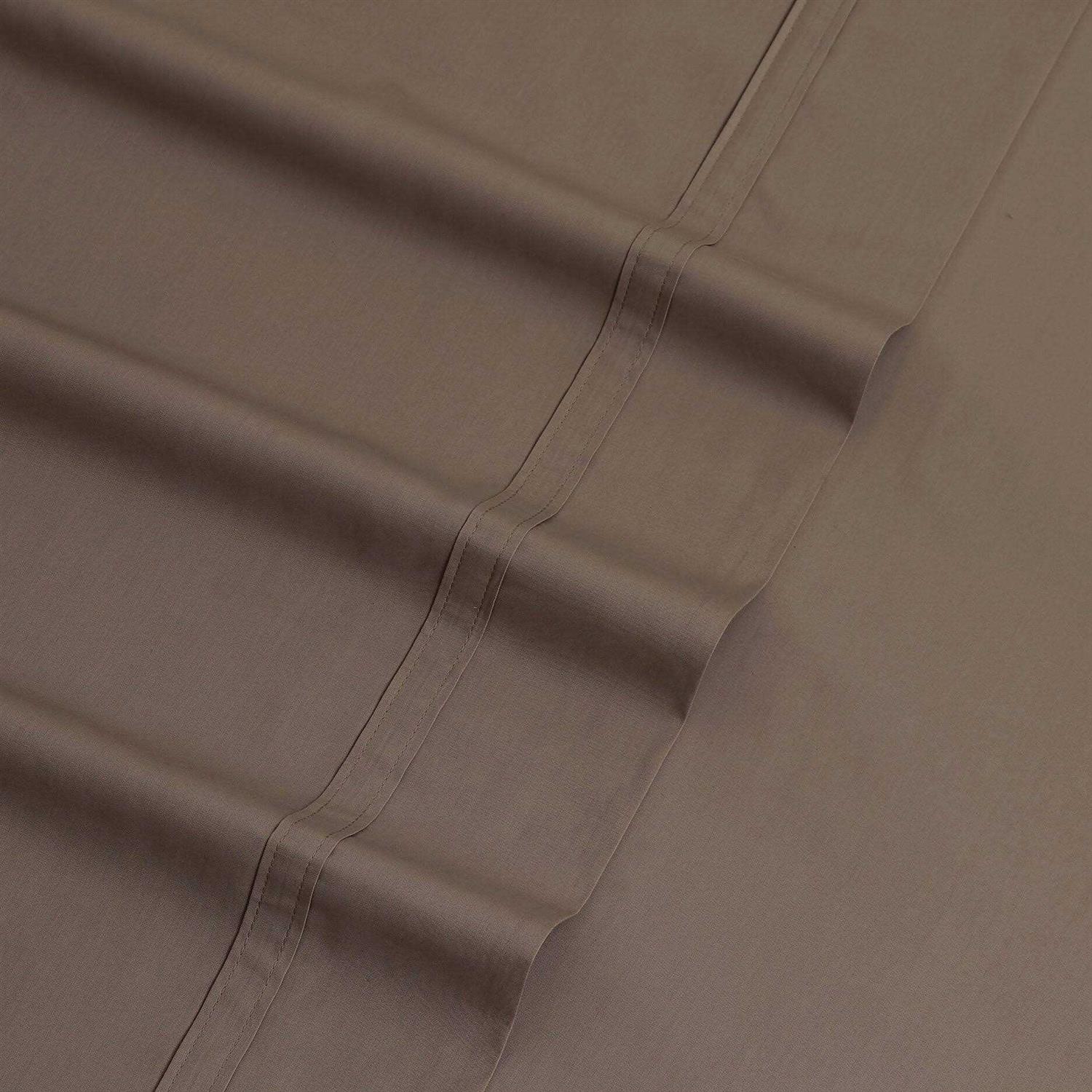 Tribeca Living Egyptian Cotton Percale Extra Deep Pocket Sheet Set