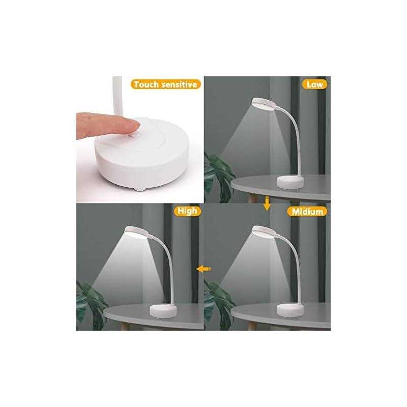 ZZENRYSAM 2 Pack LED Desk Lamp Table Lamp Desk Lamps for Home Office