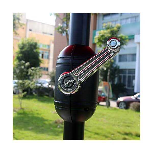 Sunnyglade Patio Umbrella Outdoor Table Umbrella with 8 Sturdy Ribs