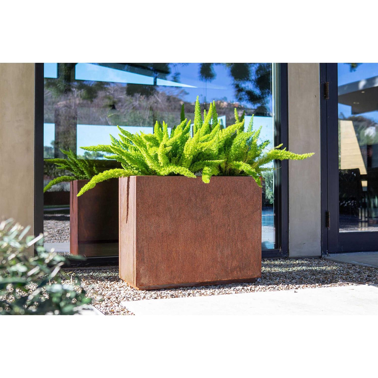 Veradek Corten Steel Span Planter