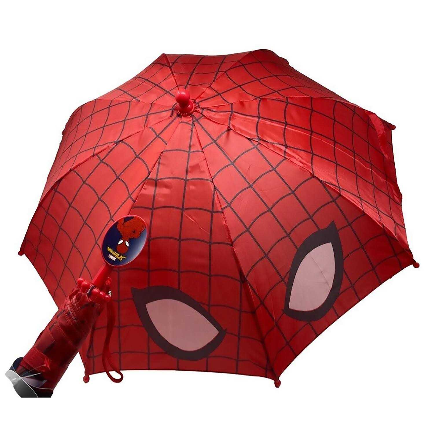 Berkshire Fashions Kids’ Spider-man Umbrella Red