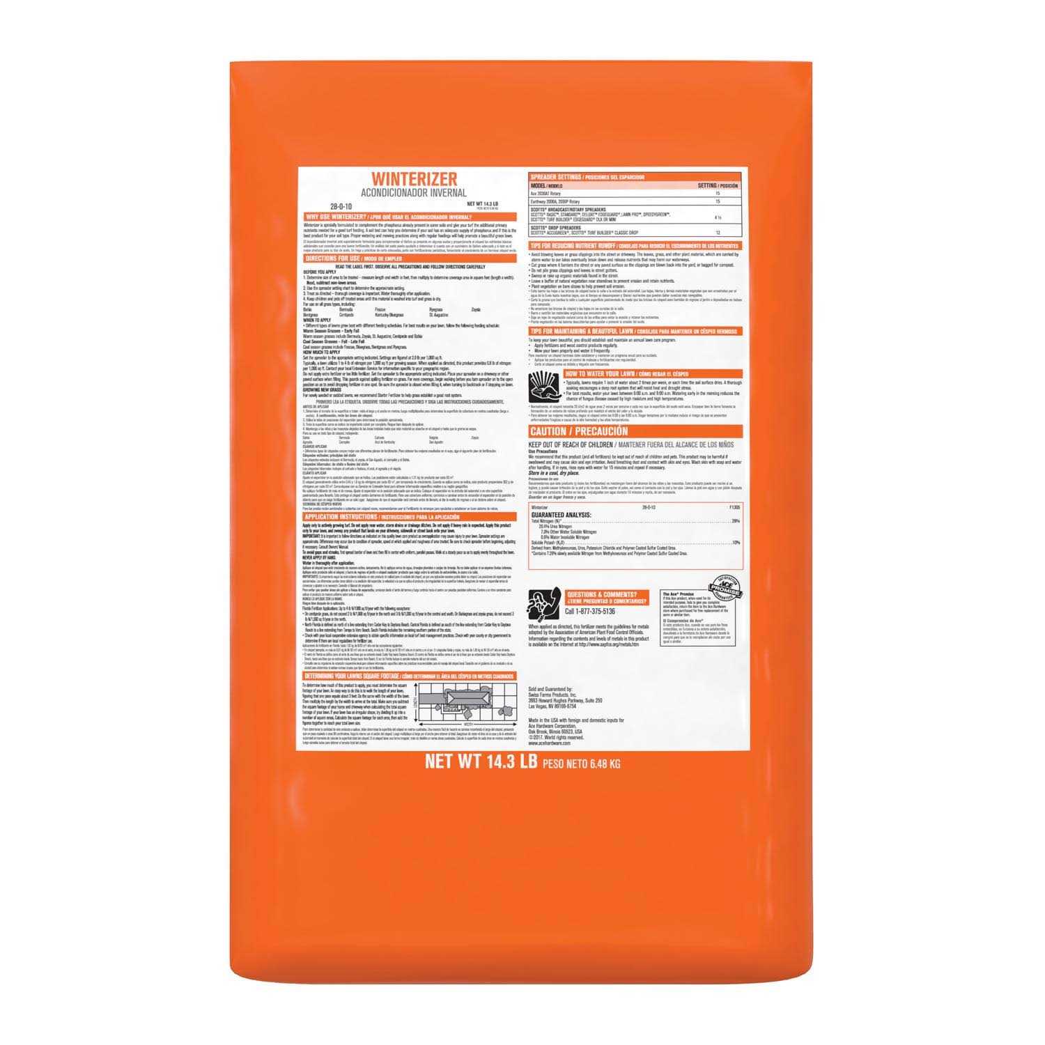 ACE 5000-sq ft Lawn Winterizer