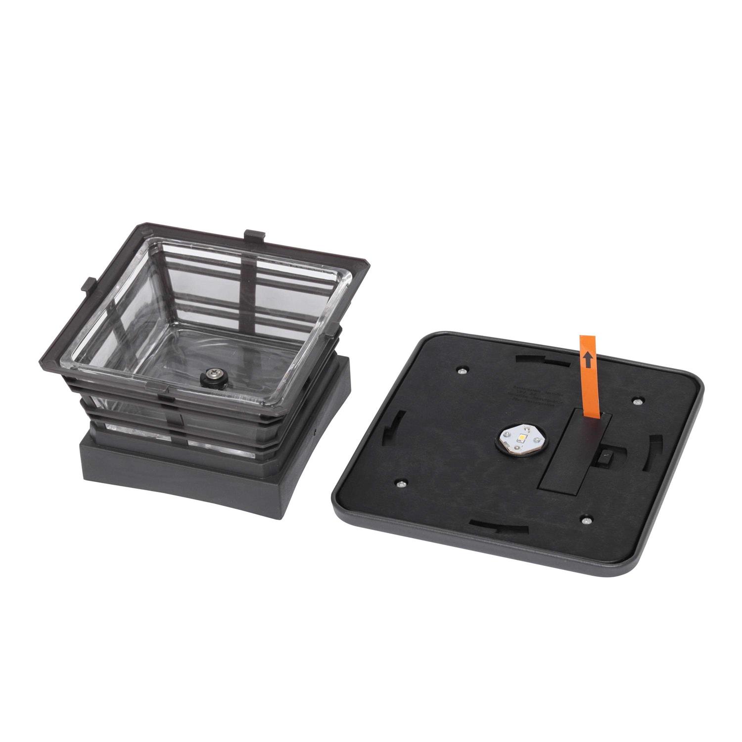 Better Homes & Gardens Solar Powered 4&” x 4&” Post Light