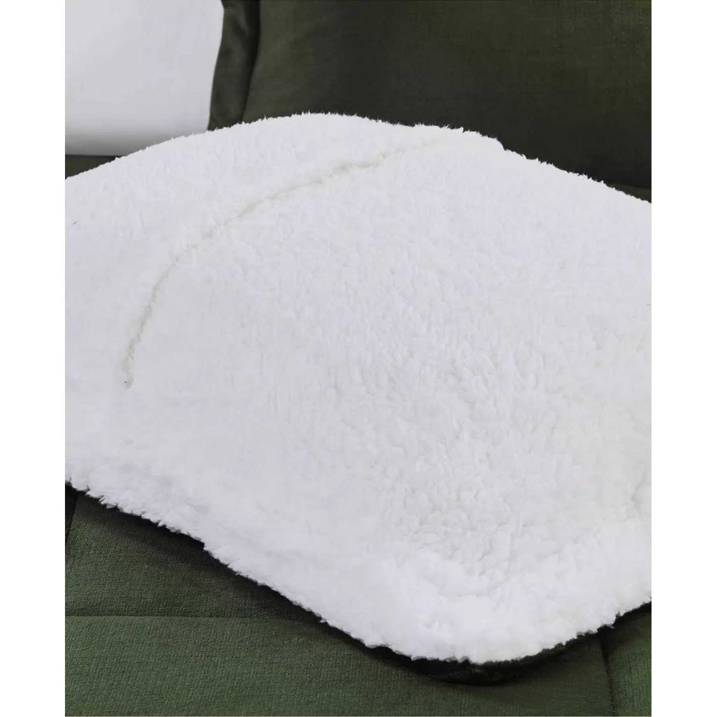 Alton Plush to Sherpa Down Alternative Comforter Set Woolrich