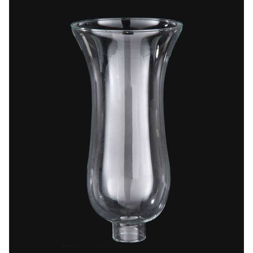 B&P Lamp 1 5/8 inch X Clear Hurricane Shade