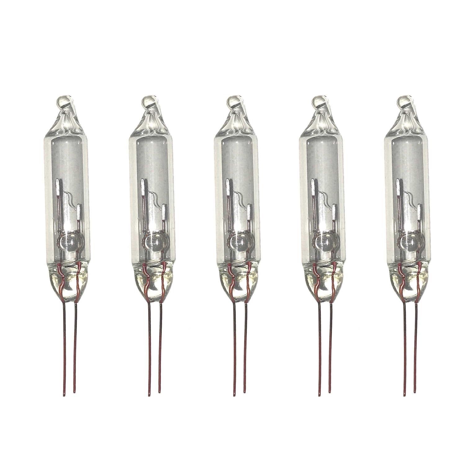 612 Vermont 2.5v Mini Christmas Replacement Bulbs for Christmas Trees and Incandescent String Lights