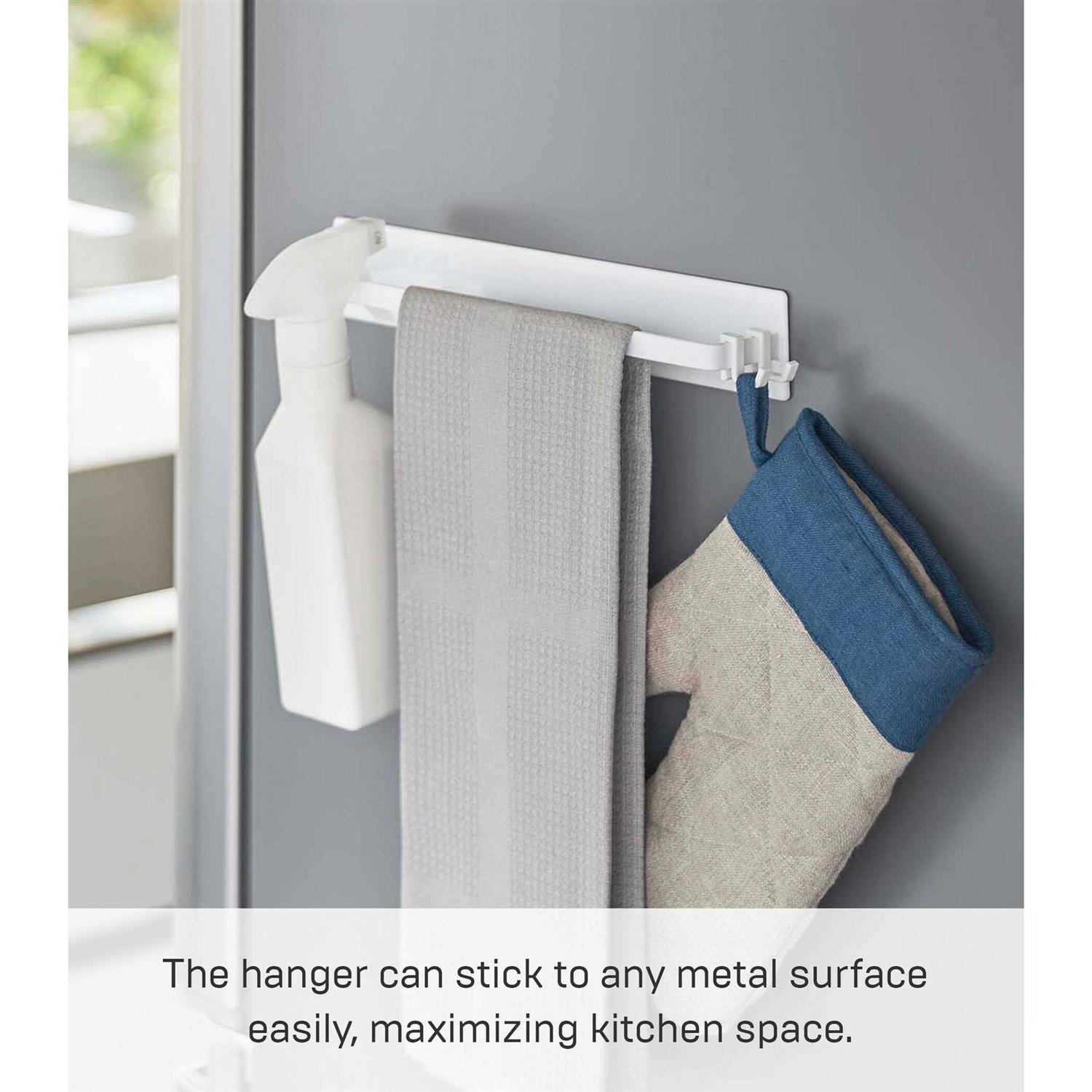 Yamazaki Home Magnetic Kitchen Towel Hanger