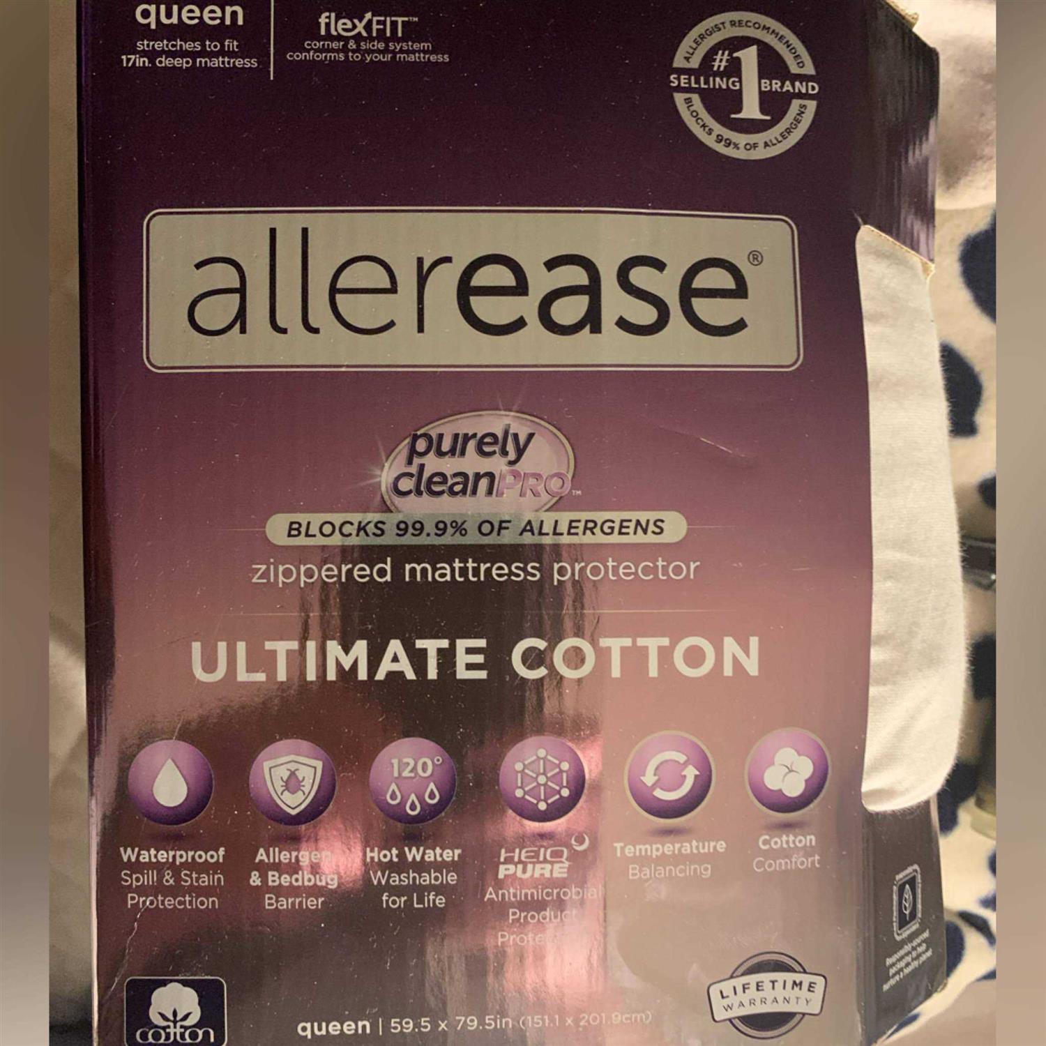 Allerease Ultimate Cotton Mattress Protector