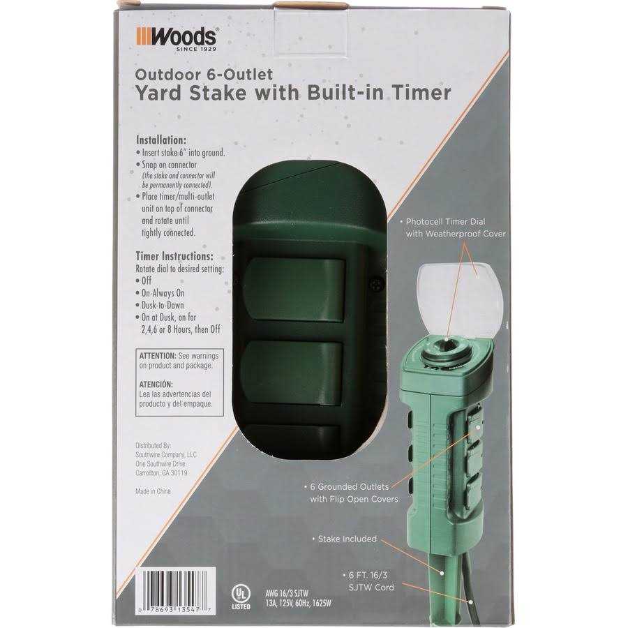 Woods Stake Timer 6 13547