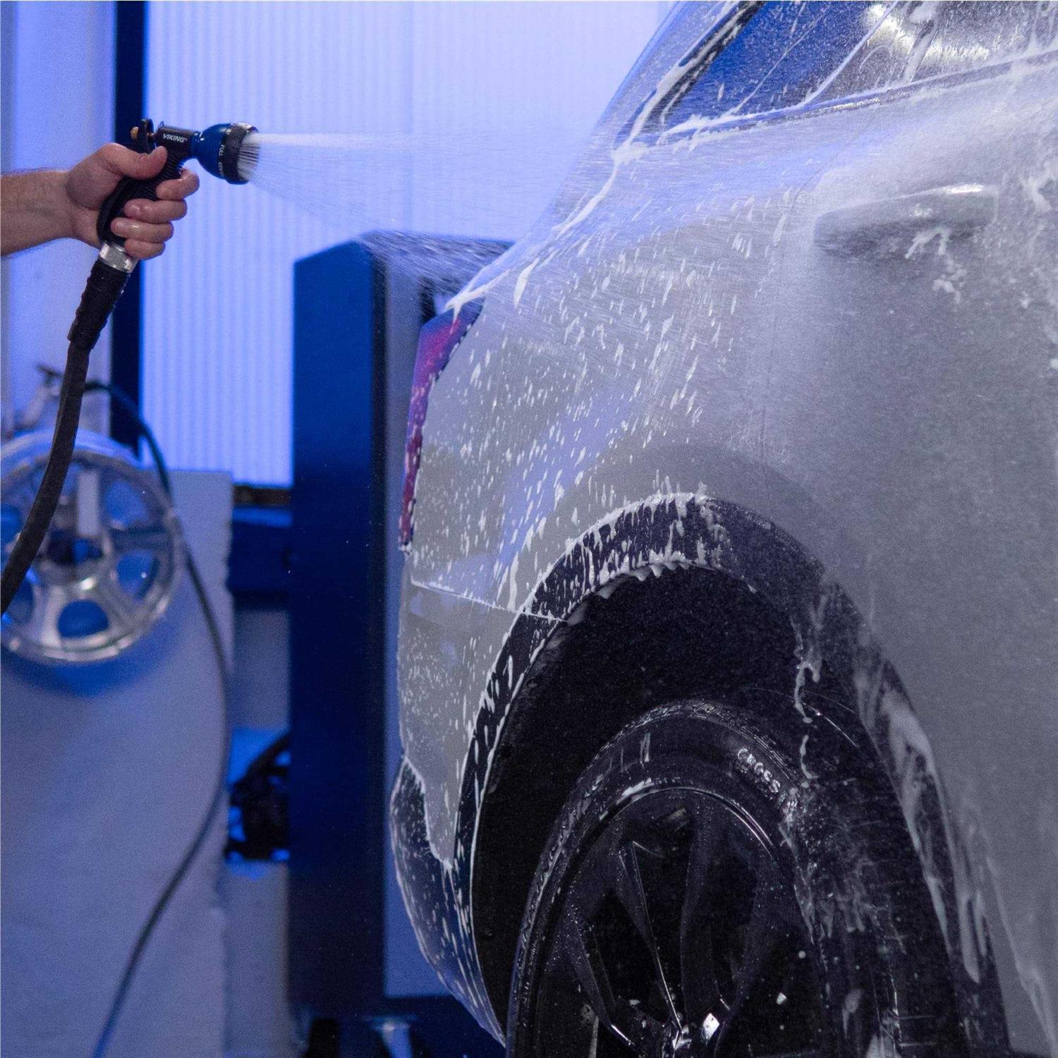 Viking Car Care Heavy Duty 8 Pattern Car Wash & Garden Spray Nozzle